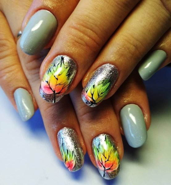 Осенний маникюр