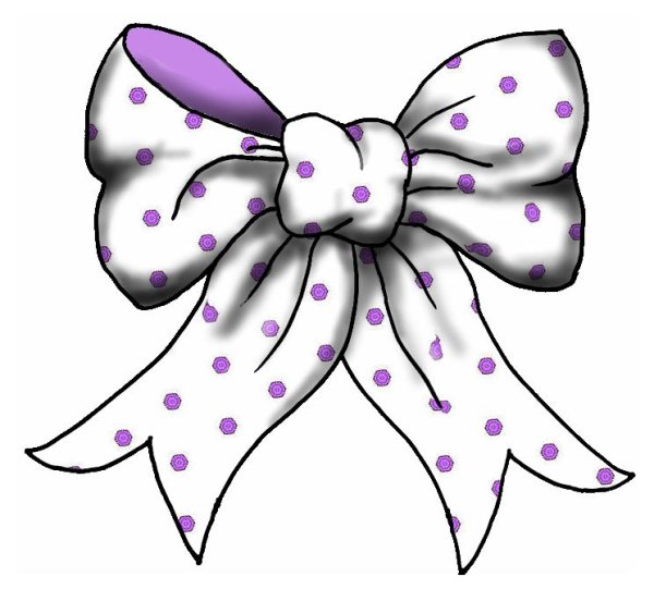 Открытка с бантом