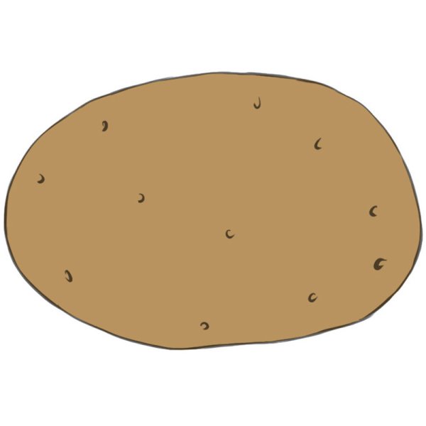 Картошка рисунок