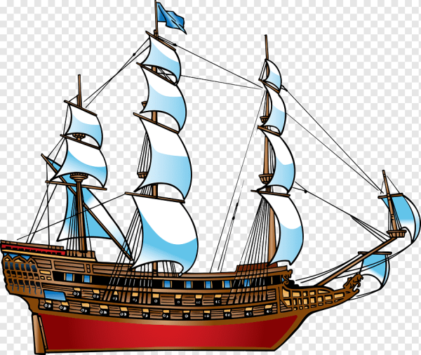 Корабль мультяшный