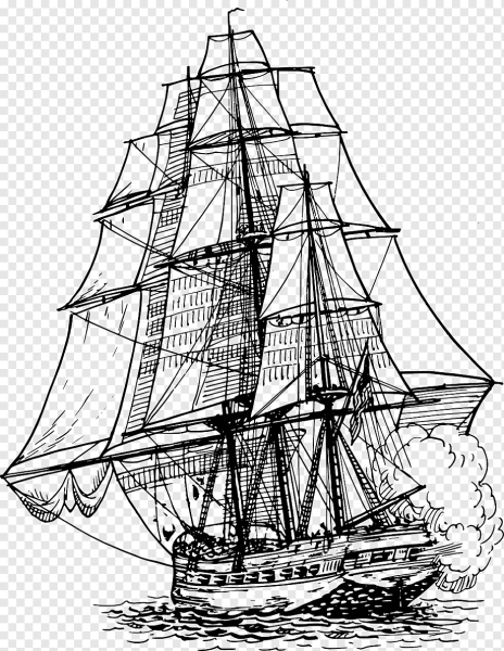 Парусник рисунок