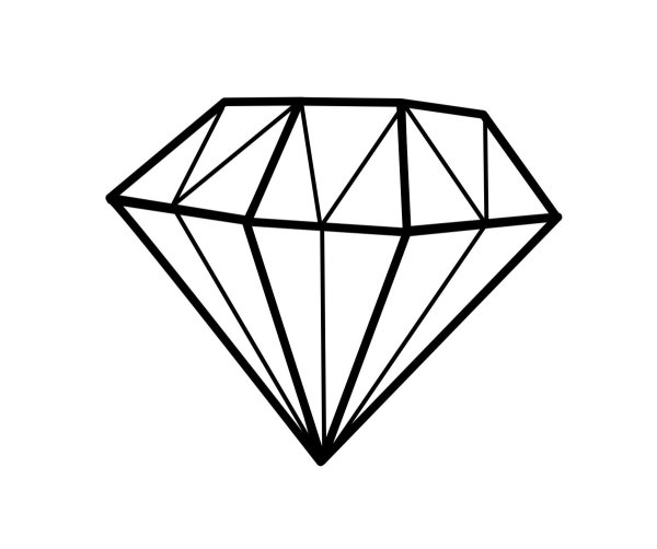 Бриллиант очертание