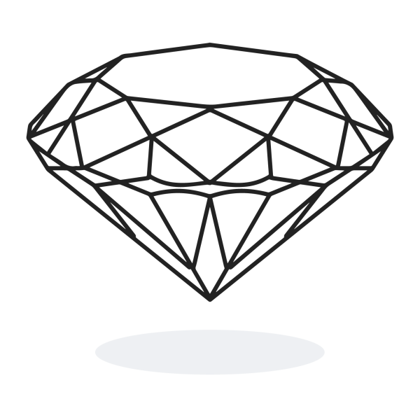 Бриллиант раскраска для детей