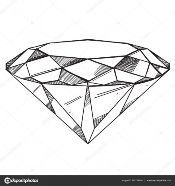 Алмаз скетч