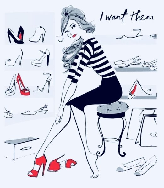 Нарисованная одежда