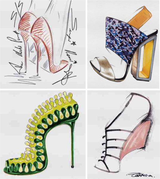 Модная одежда рисунок