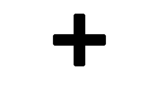 Плюс черный