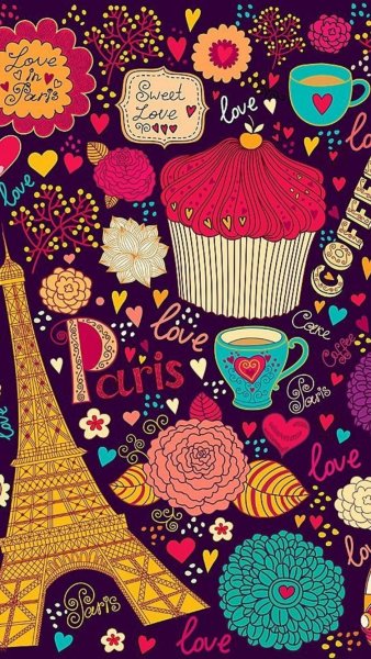 Эйфелева башня акварель