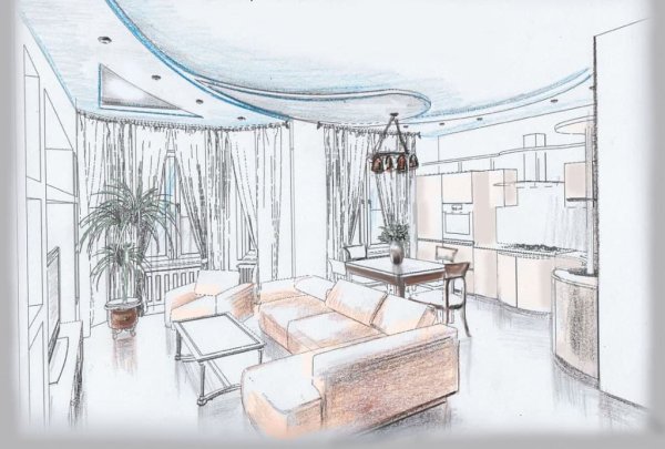 Зарисовка квартиры