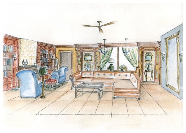 Интерьер для рисования