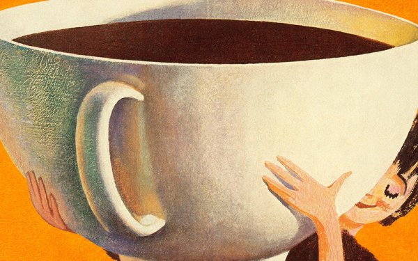 Огромная Кружка чая