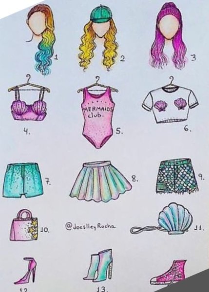 Красивые Девчачьи рисунки