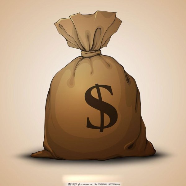 Мешочек с долларом