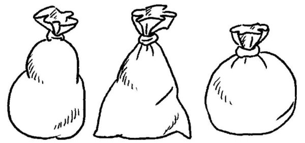 Мешок мультяшный