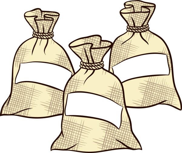 Мешок раскраска