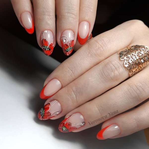 Красный френч 2022