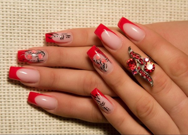 Красный френч