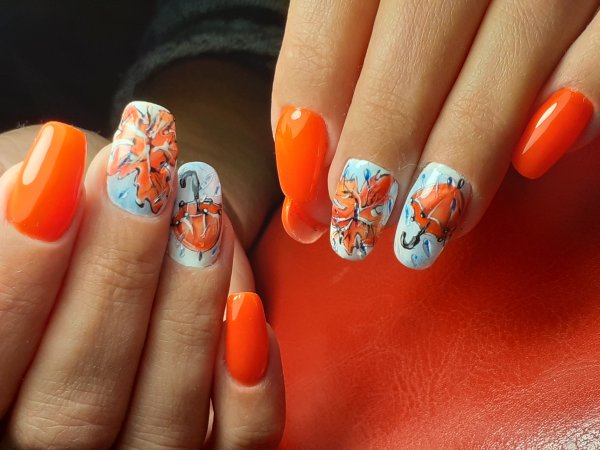 Осенний маникюр