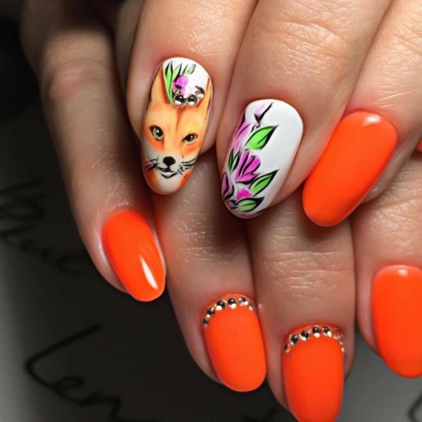 Ногти осень 2021