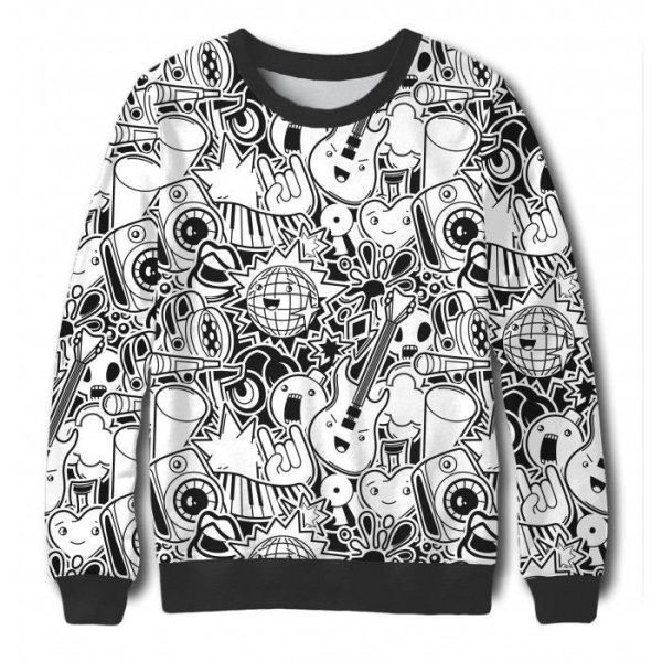 Разрисовка толстовки