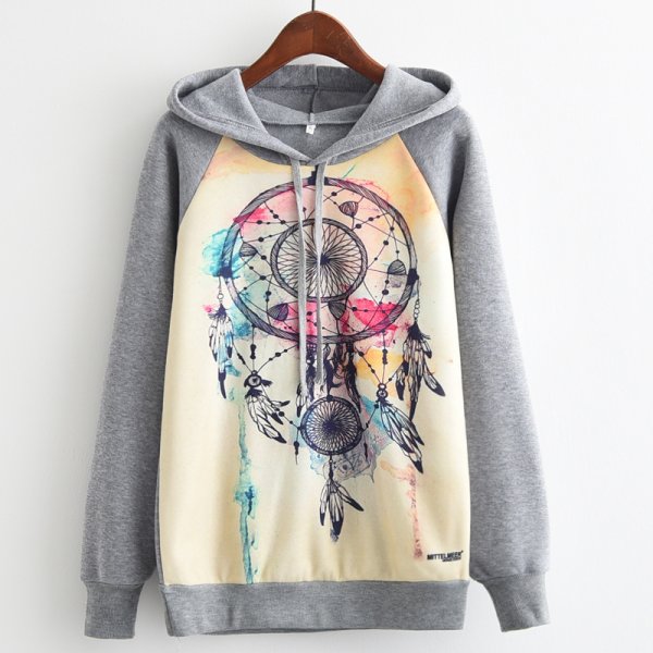 Модные толстовки для девушек