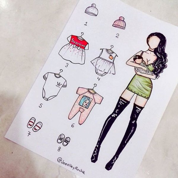 Маленькие рисунки для скетчбука