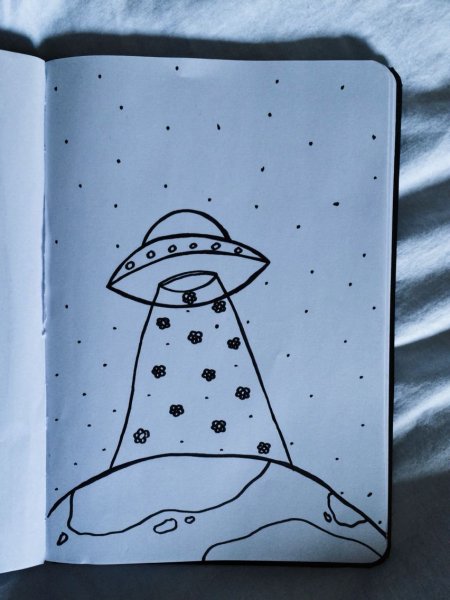 Рисунки в скетчбуке