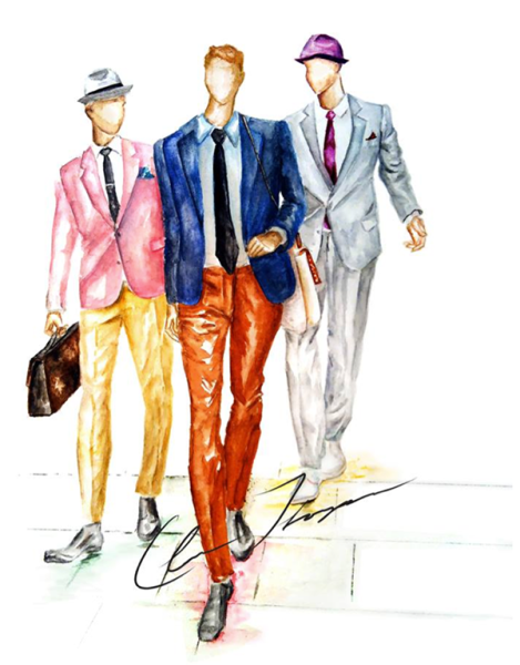 Одежда в мультяшном стиле