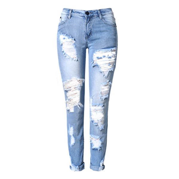 Рваные джинсы