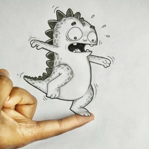 Рисунки для срисовки прикольные