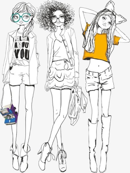 Зарисовки подростков