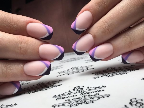 Ногти френч