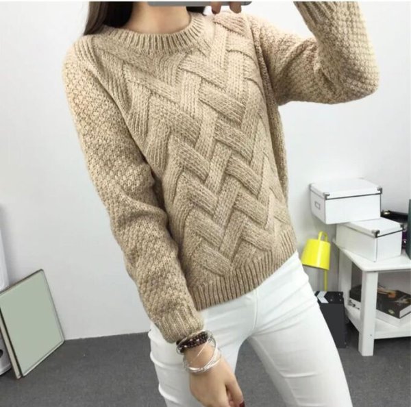 Свитер с оленями женский Pulltonic