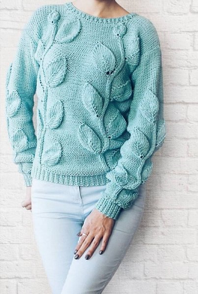 Модели спицами для женщин с описанием и схемами для вязания из мохера