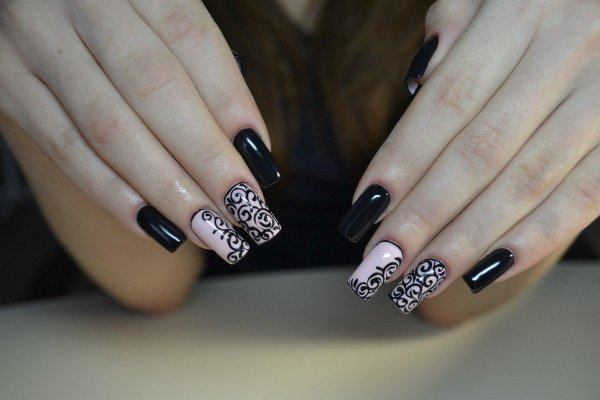 Черные ногти