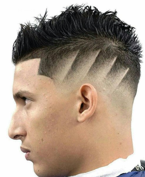 Рисунки на голове