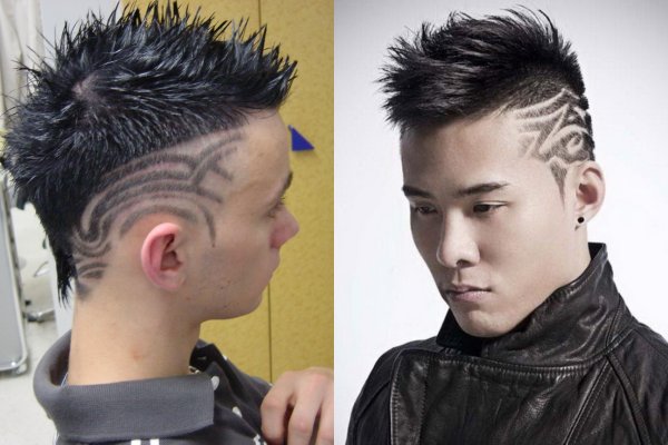 Креативные стрижки для мальчиков