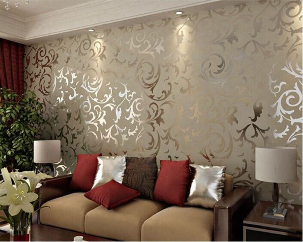 Цветочные узоры в интерьере