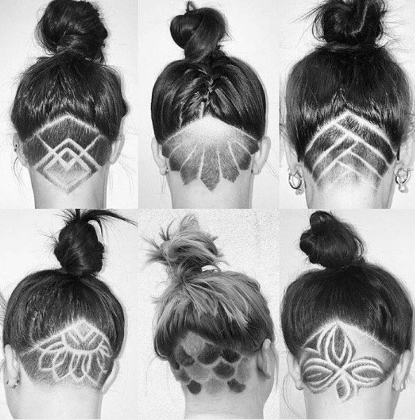 Стрижки Хаер тату