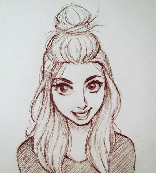 Рисунки людей для срисовки