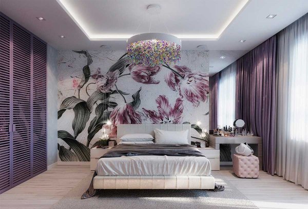 Роспись стен в интерьере