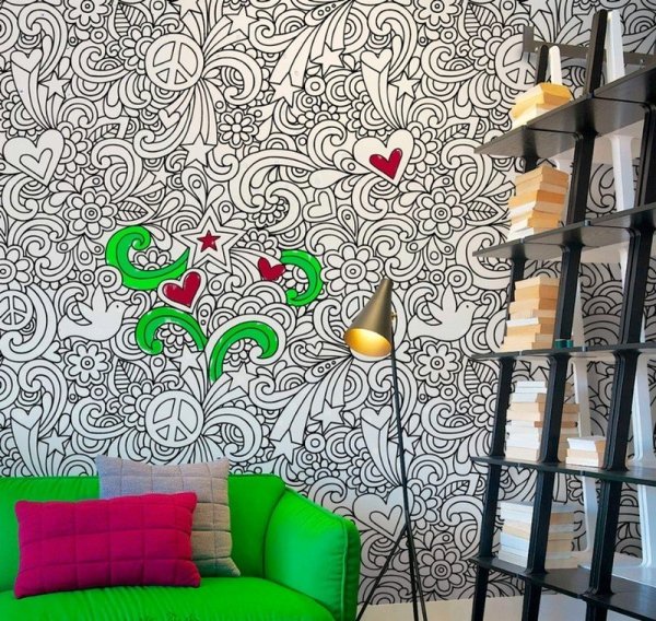 Дизайнерские обои для стен