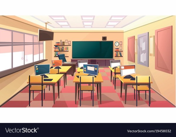 Кабинет в школе вектор