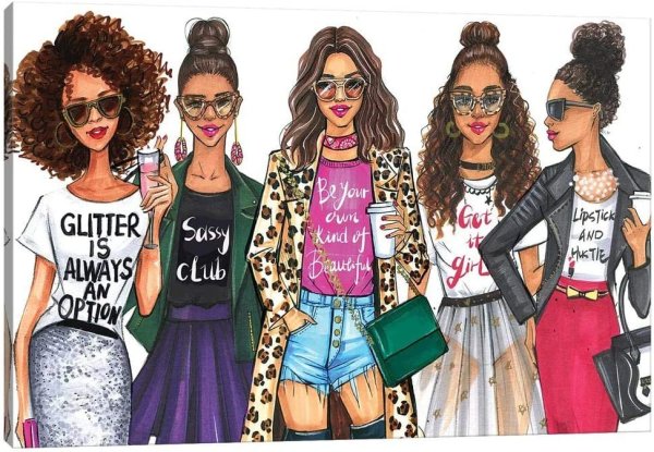 Стильные иллюстрации