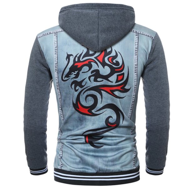 Толстовка мужская с принтом