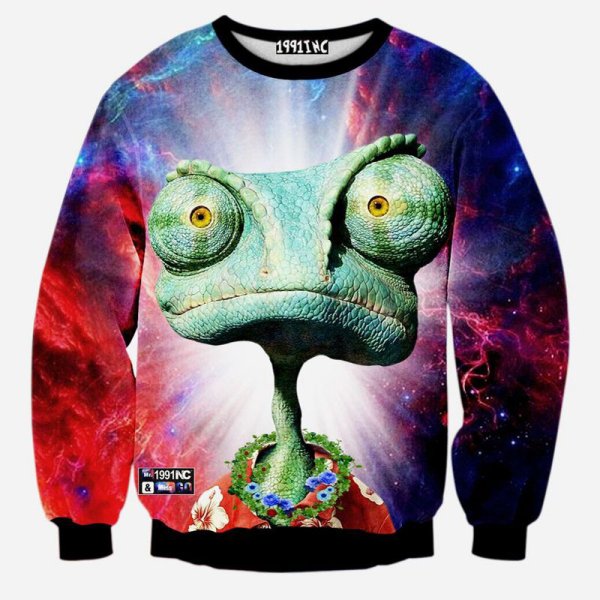 Толстовка с 3д принтом