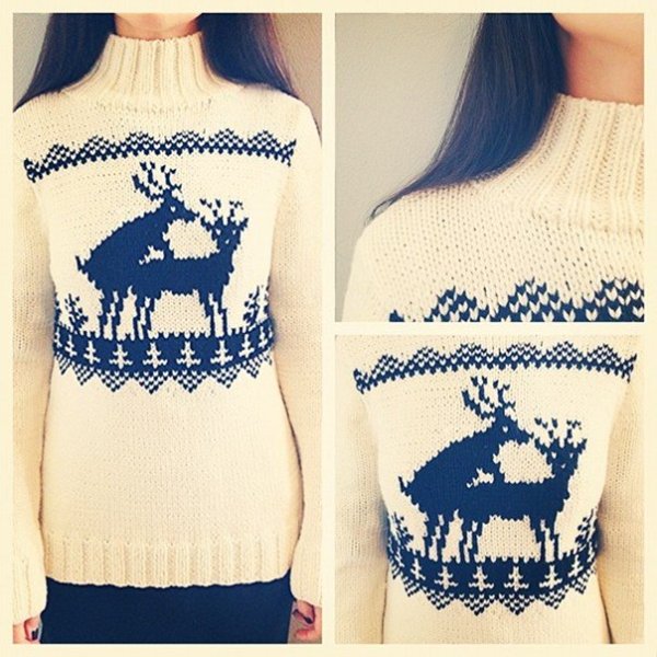 Свитер рисунок