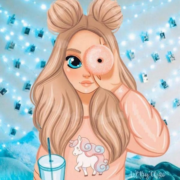 Классные рисунки девушек