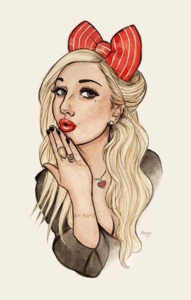 Классные девочки мультяшные