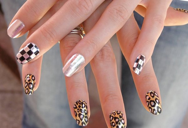 Красивый необычный маникюр